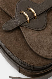 Borsa a spalla Mavery Small in suede Coccinelle