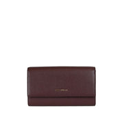 Metallic Soft wallet in Coccinelle leather