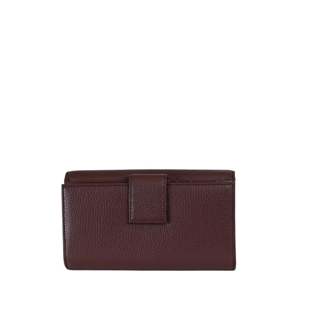 Metallic Soft wallet in Coccinelle leather