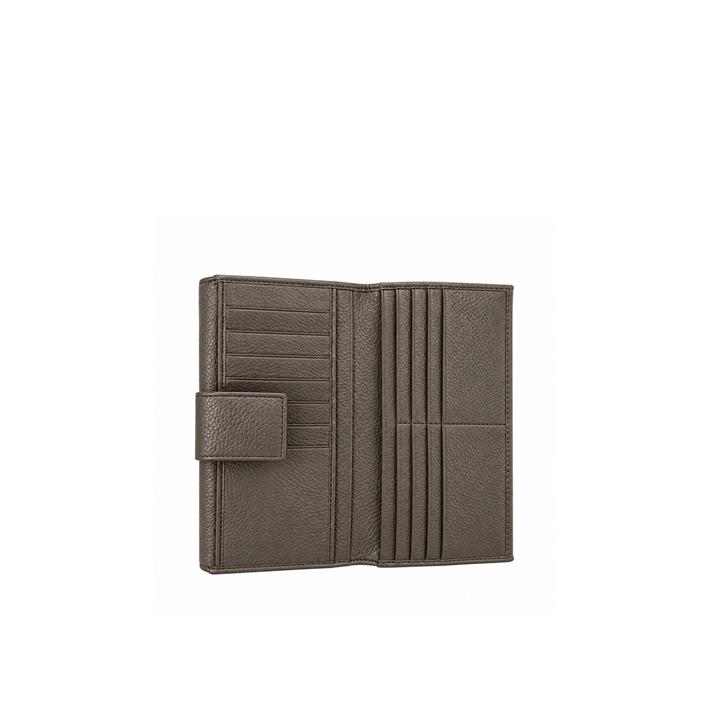 Metallic Soft wallet in Coccinelle leather