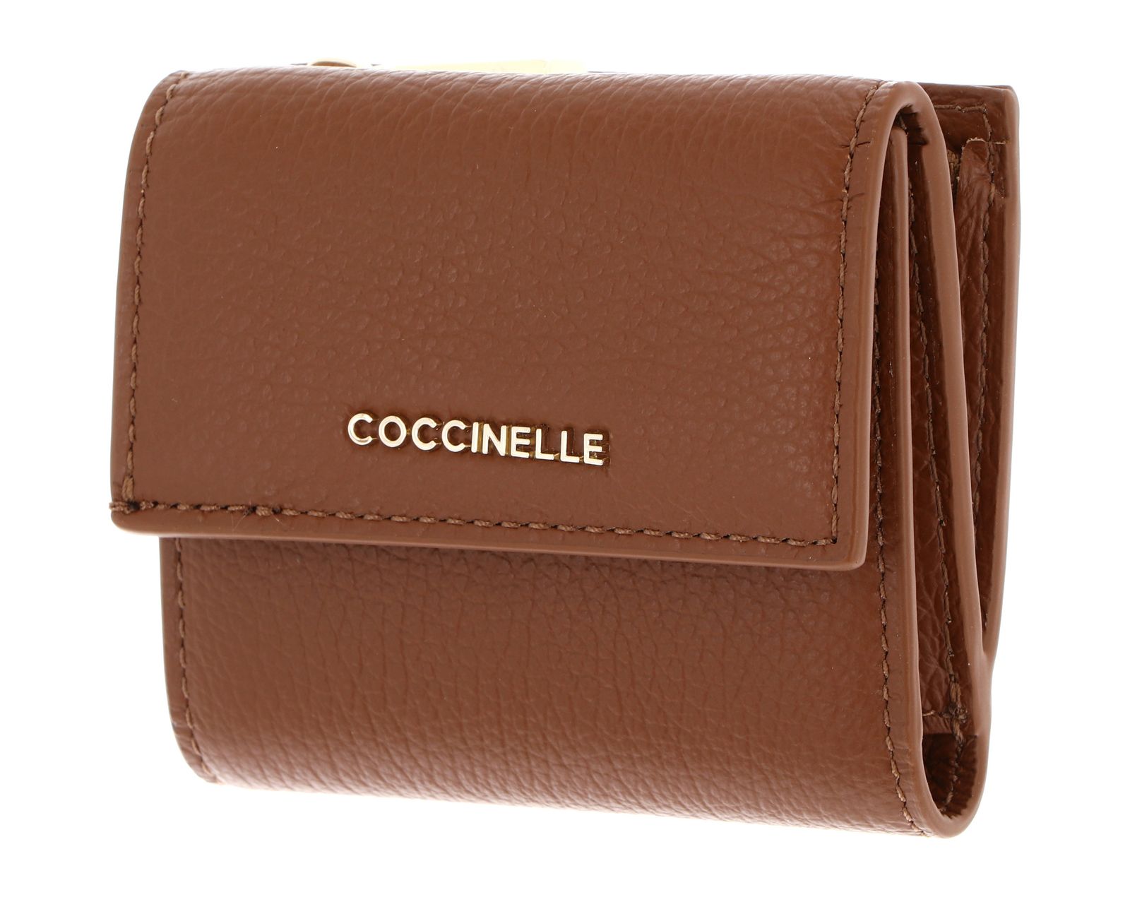 Portafoglio Metallic Soft Small in pelle Coccinelle