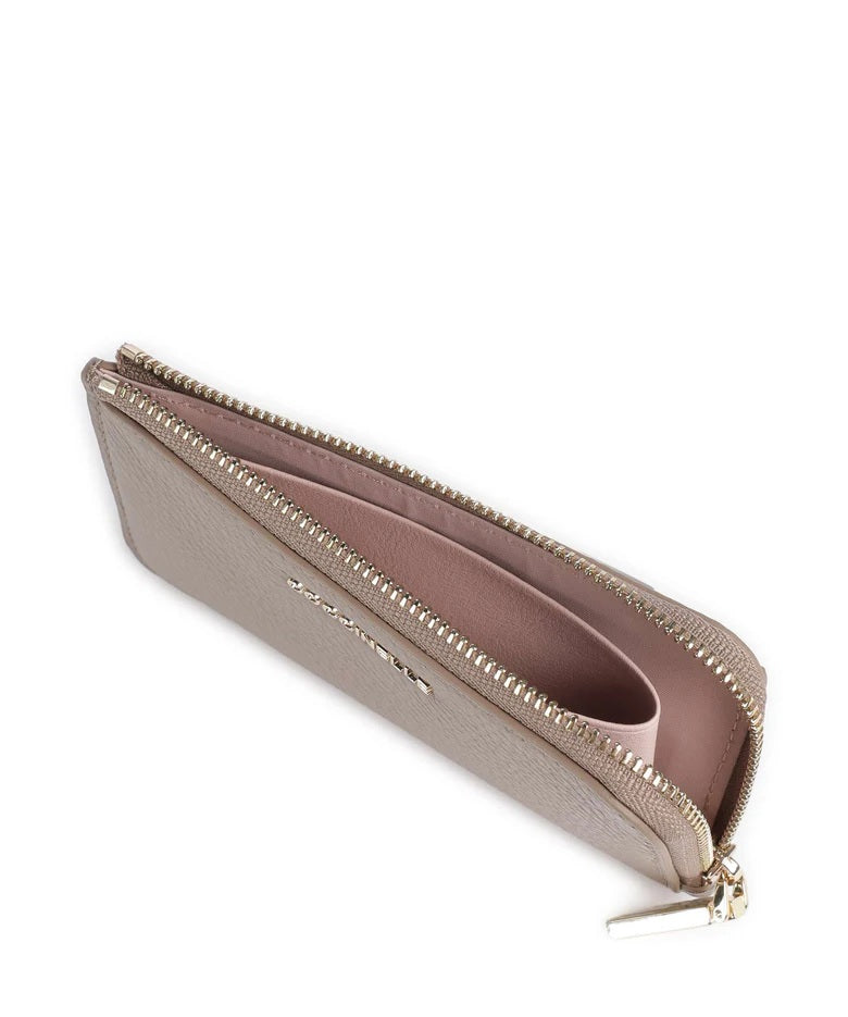 Portacarte Metallic Soft in pelle Coccinelle
