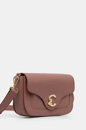 Borsa a tracolla C-Me in pelle Coccinelle