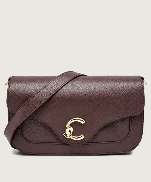 Coccinelle C-Me leather crossbody bag