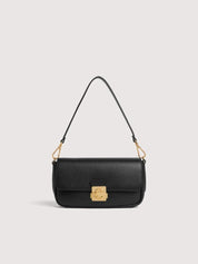 Borsa a spalla C-Me Lock Medium in pelle Coccinelle