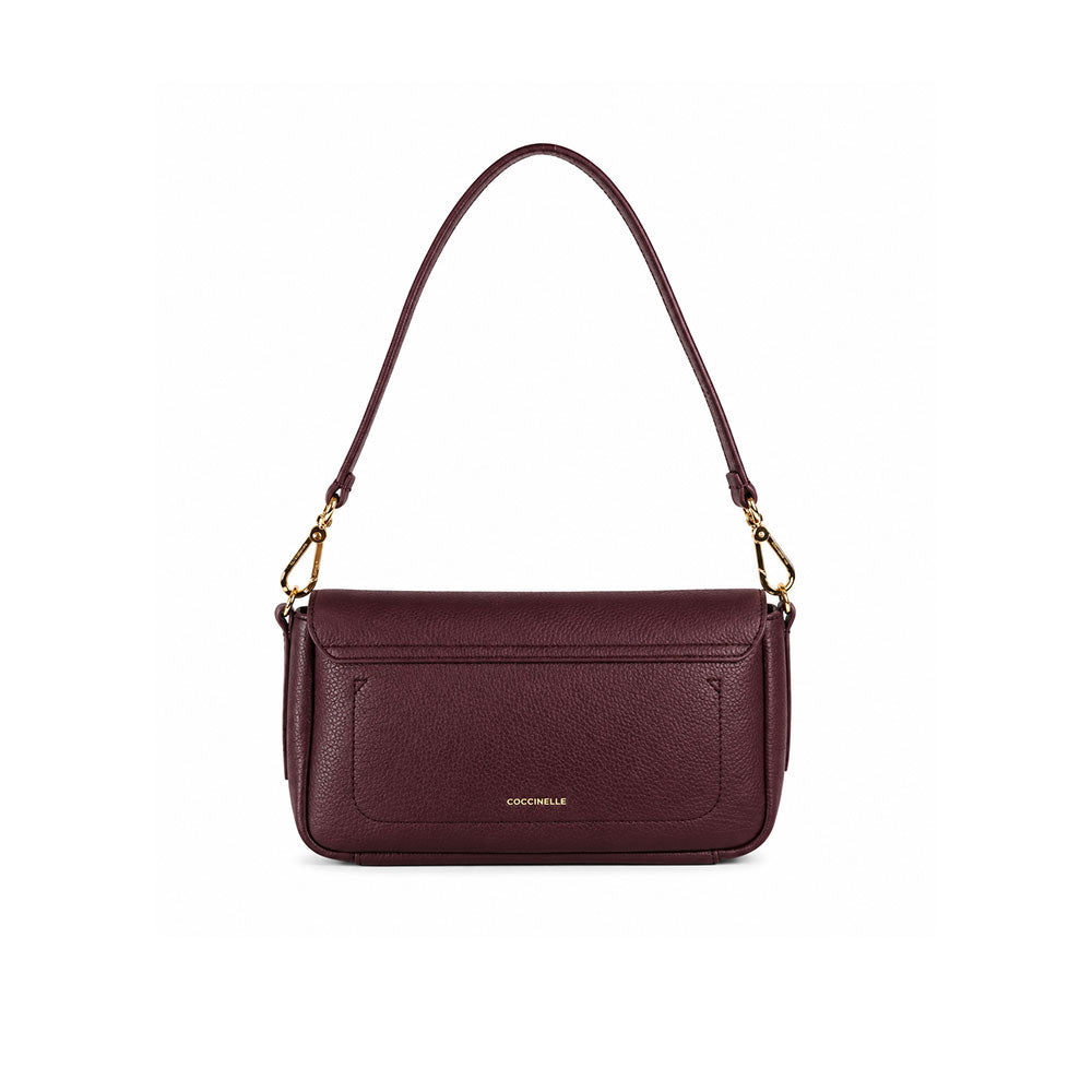 Borsa a spalla C-Me Lock Medium in pelle Coccinelle
