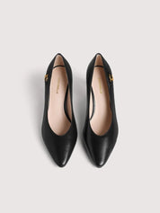Decollete C-Look in pelle Coccinelle