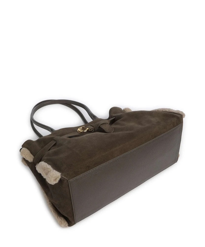 Borsa Shopping Sabine Soft Suede Coccinelle