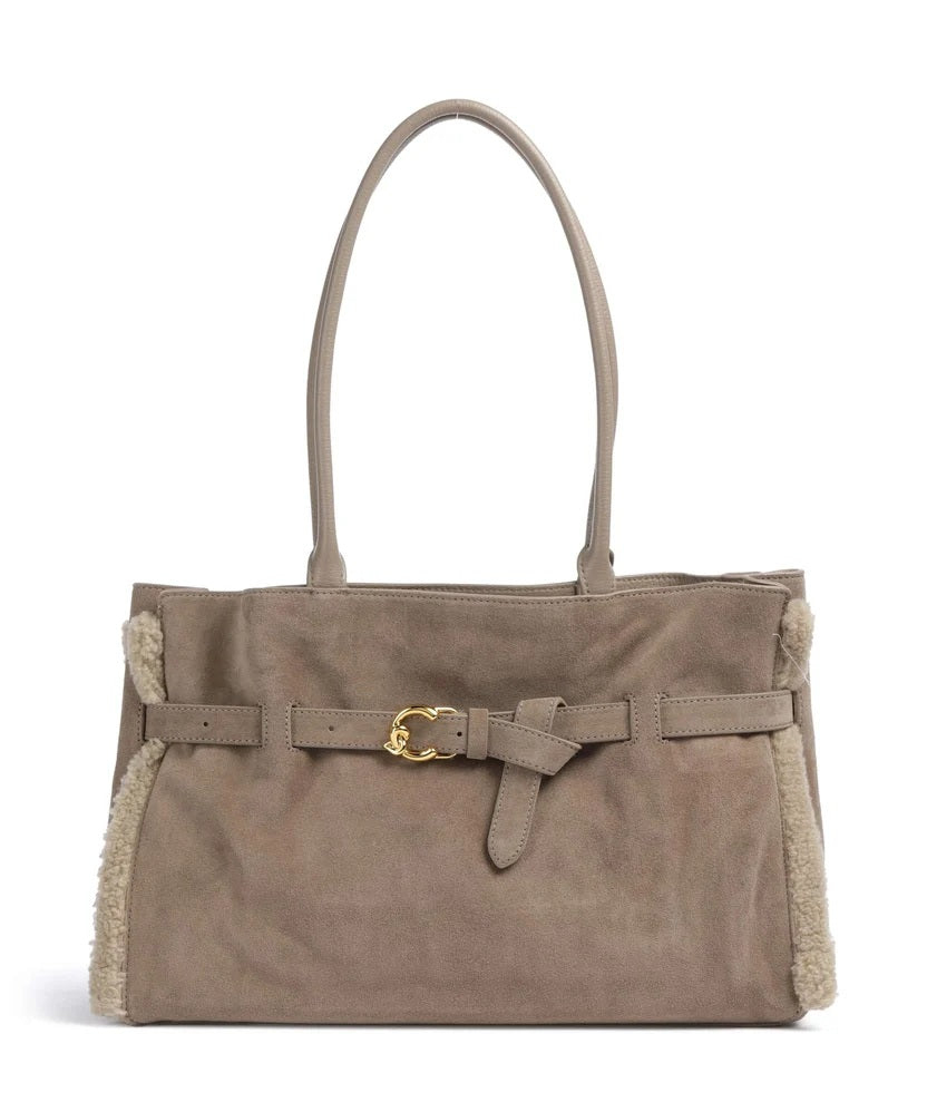 Borsa Shopping Sabine Soft Suede Coccinelle