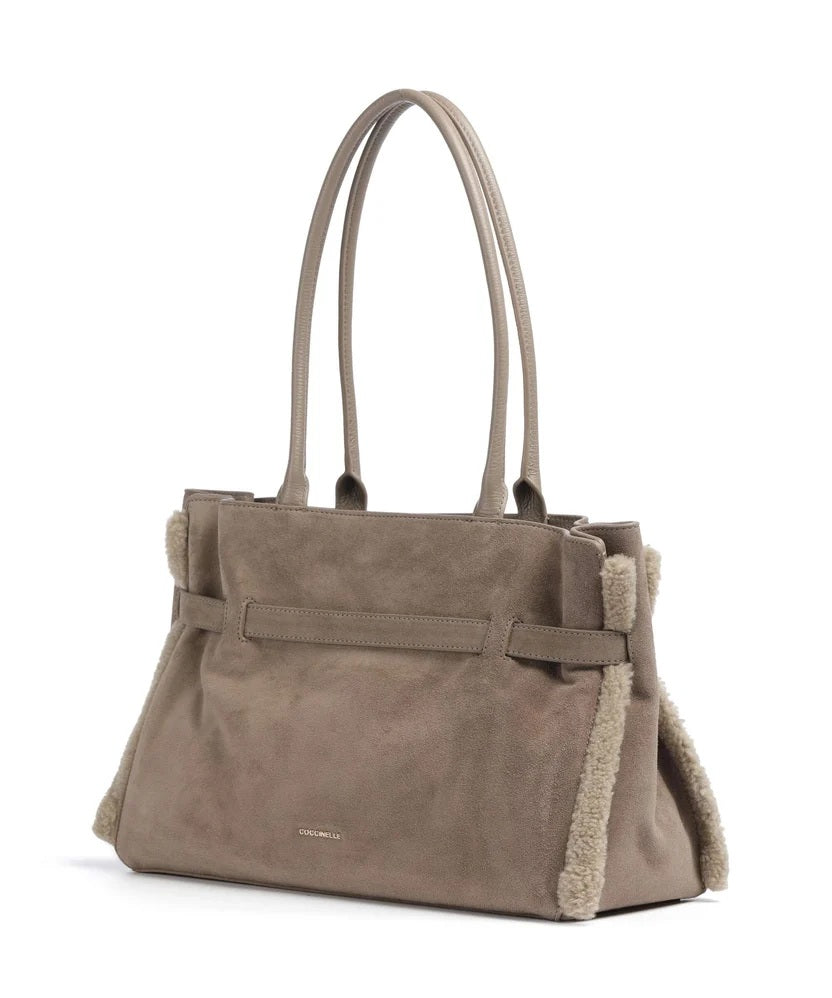 Borsa Shopping Sabine Soft Suede Coccinelle