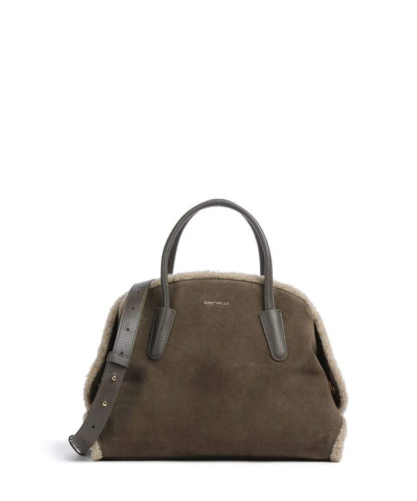 Borsa a mano Tylde Suede Eco Coccinelle