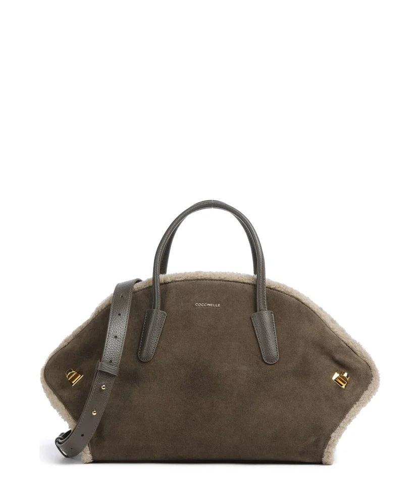 Borsa a mano Tylde Suede Eco Coccinelle