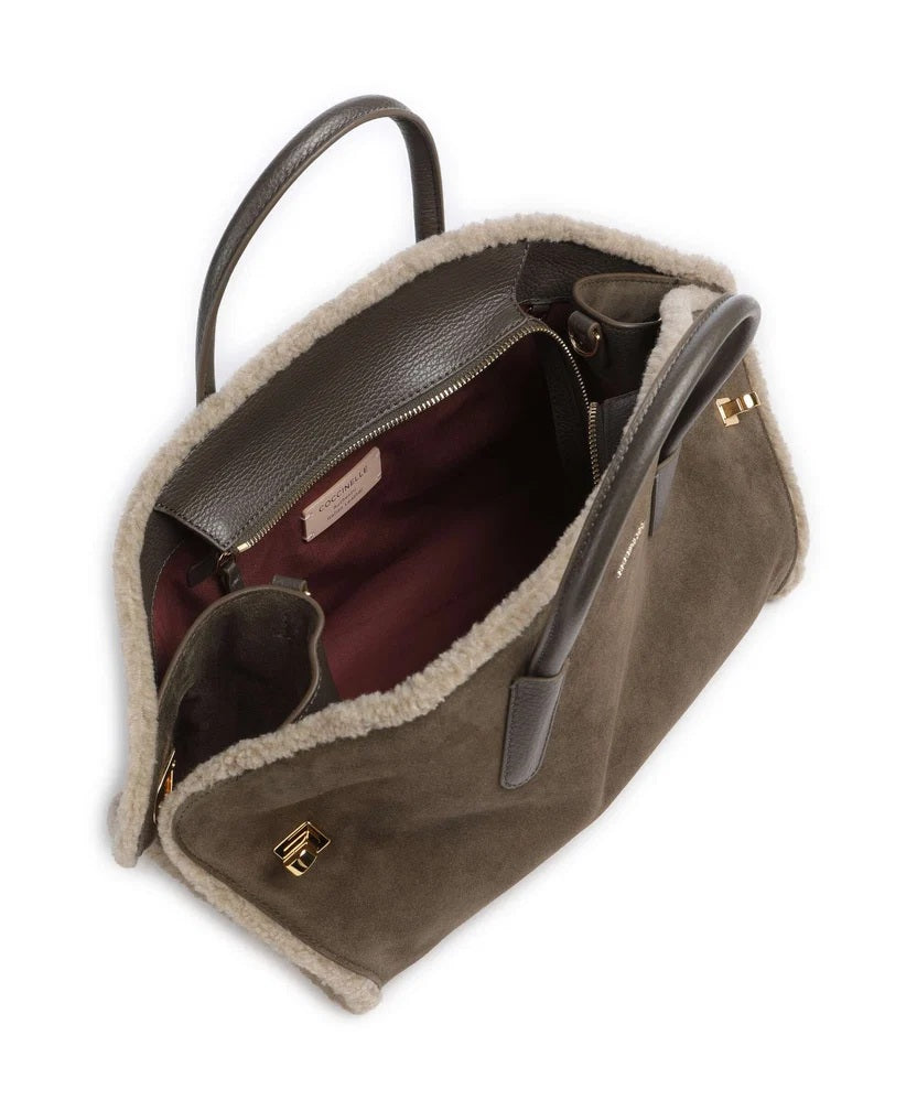 Borsa a mano Tylde Suede Eco Coccinelle
