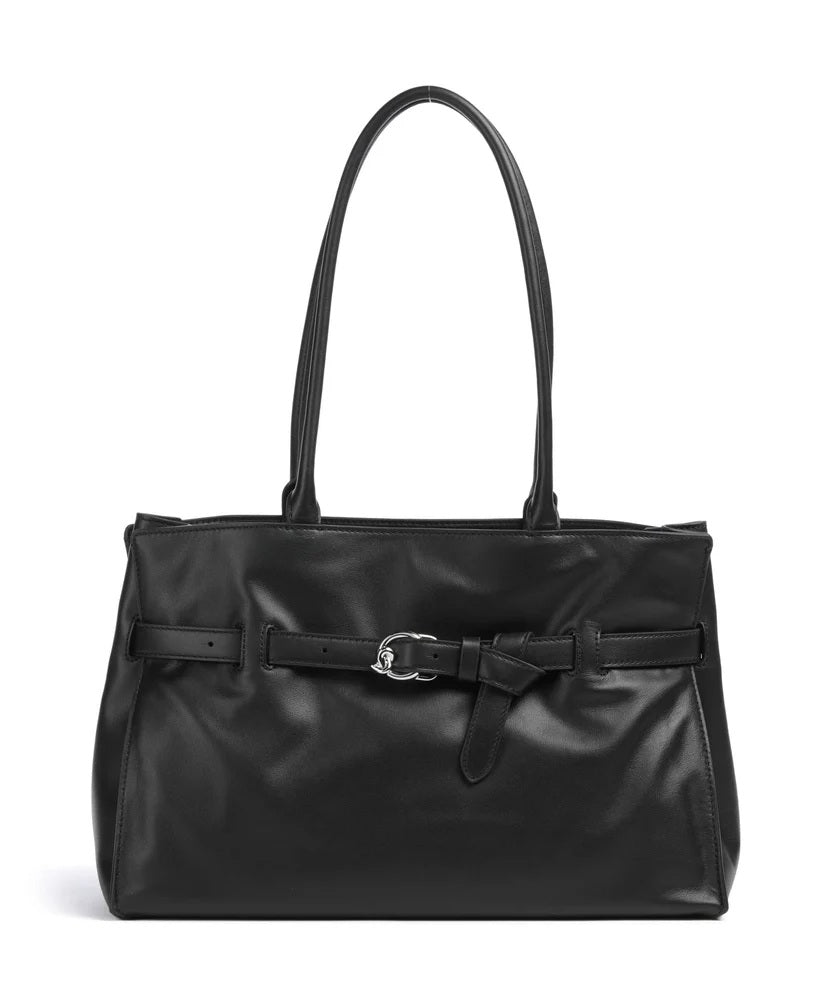 Coccinelle Sabine Soft Leather Shopping Bag