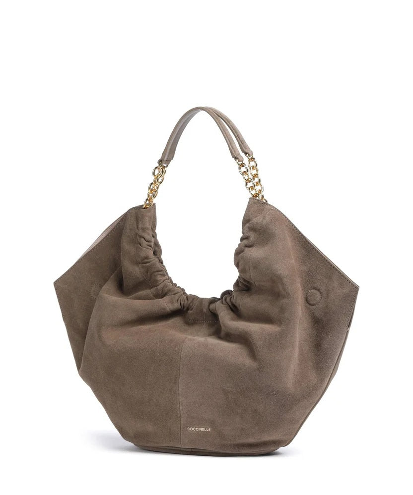 Borsa a spalla Smash Suede Coccinelle