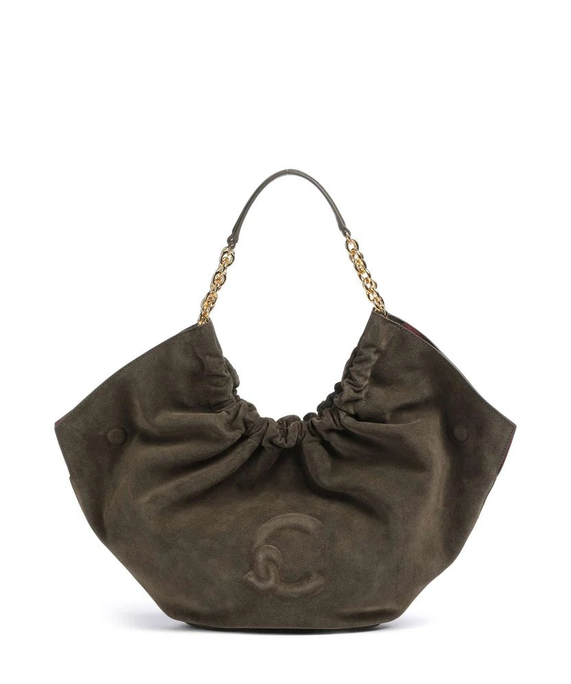 Borsa a spalla Smash Suede Coccinelle