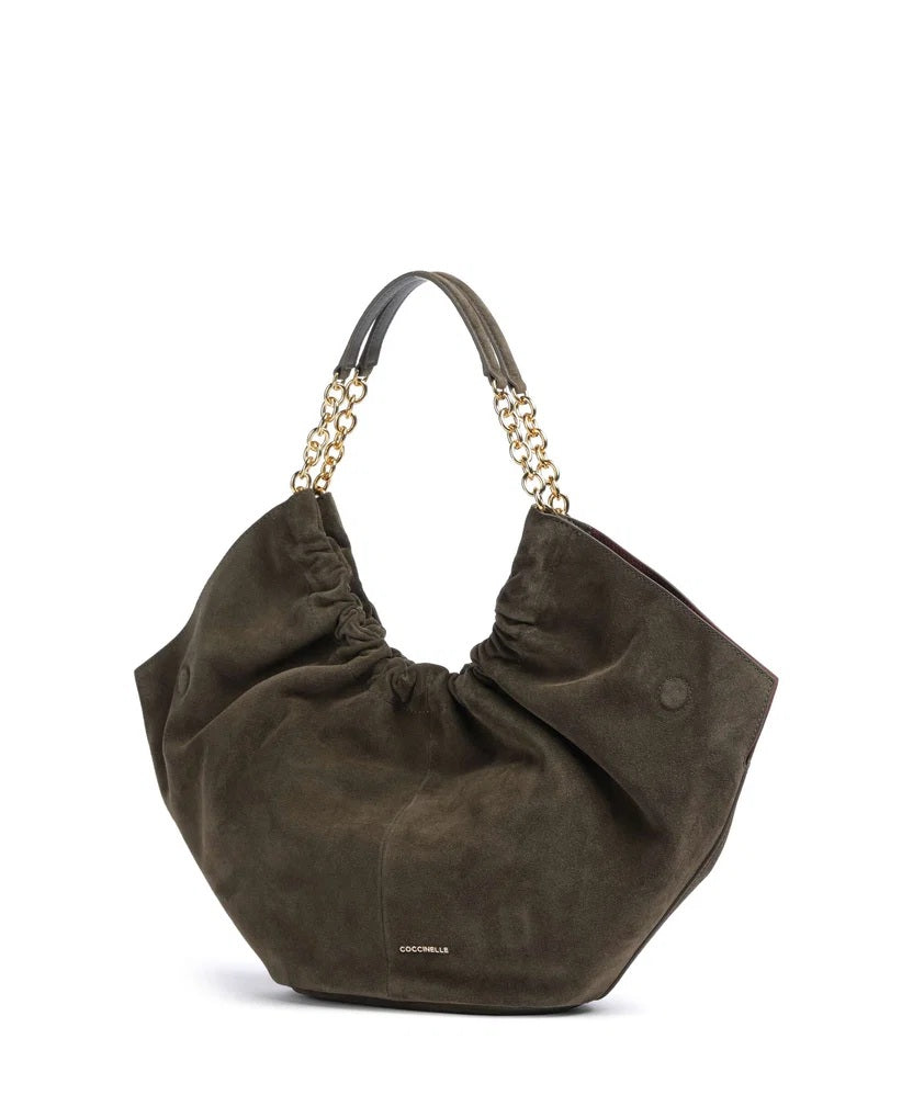 Borsa a spalla Smash Suede Coccinelle