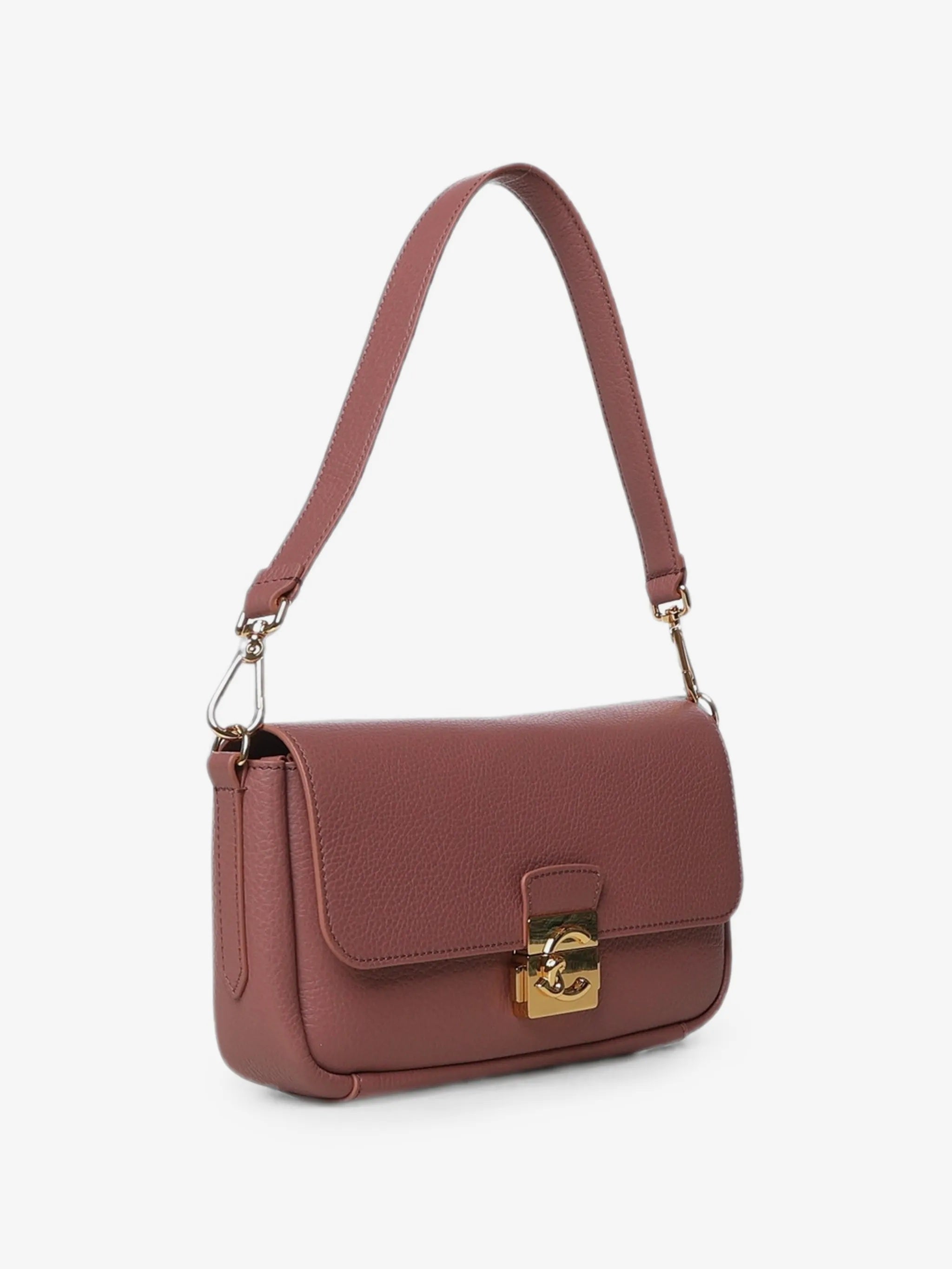 Borsa a spalla C-Me Lock in pelle Coccinelle