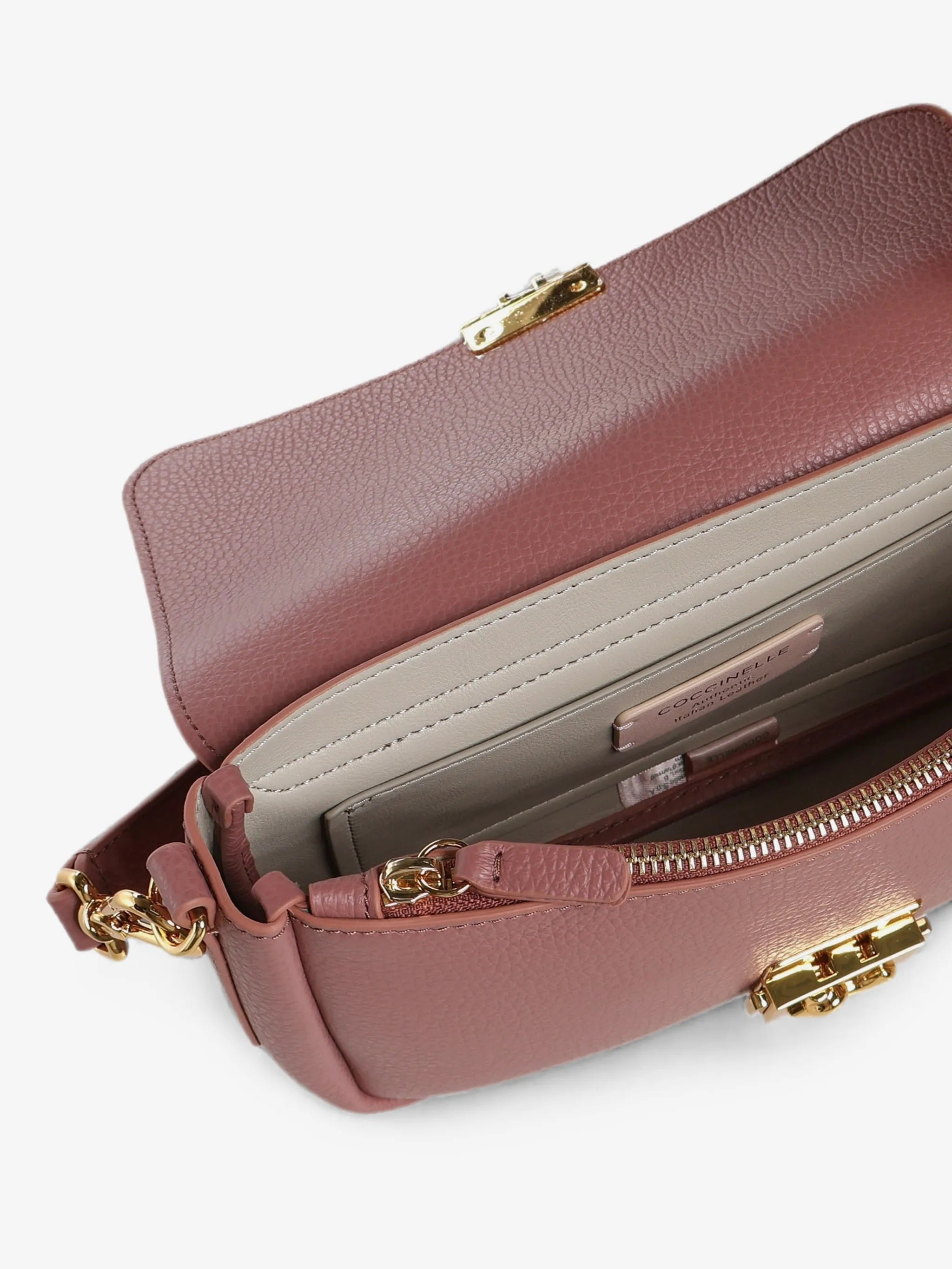 Borsa a spalla C-Me Lock in pelle Coccinelle