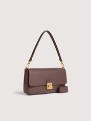 Borsa a spalla C-Me Lock in pelle Coccinelle