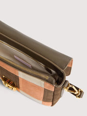 Borsa a spalla C-Me Lock Medium Suede Coccinelle