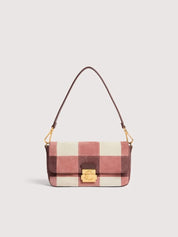 Borsa a spalla C-Me Lock Medium Suede Coccinelle
