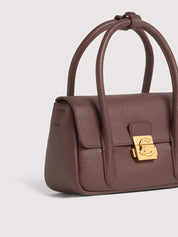 Coccinelle C-Me Lock Mini leather handbag