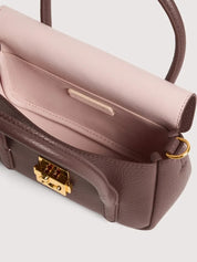 Coccinelle C-Me Lock Mini leather handbag