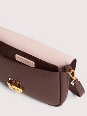 Coccinelle C-Me Lock Mini Leather Shoulder Bag