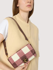 Borsa a spalla C-Me Lock Mini Suede Coccinelle