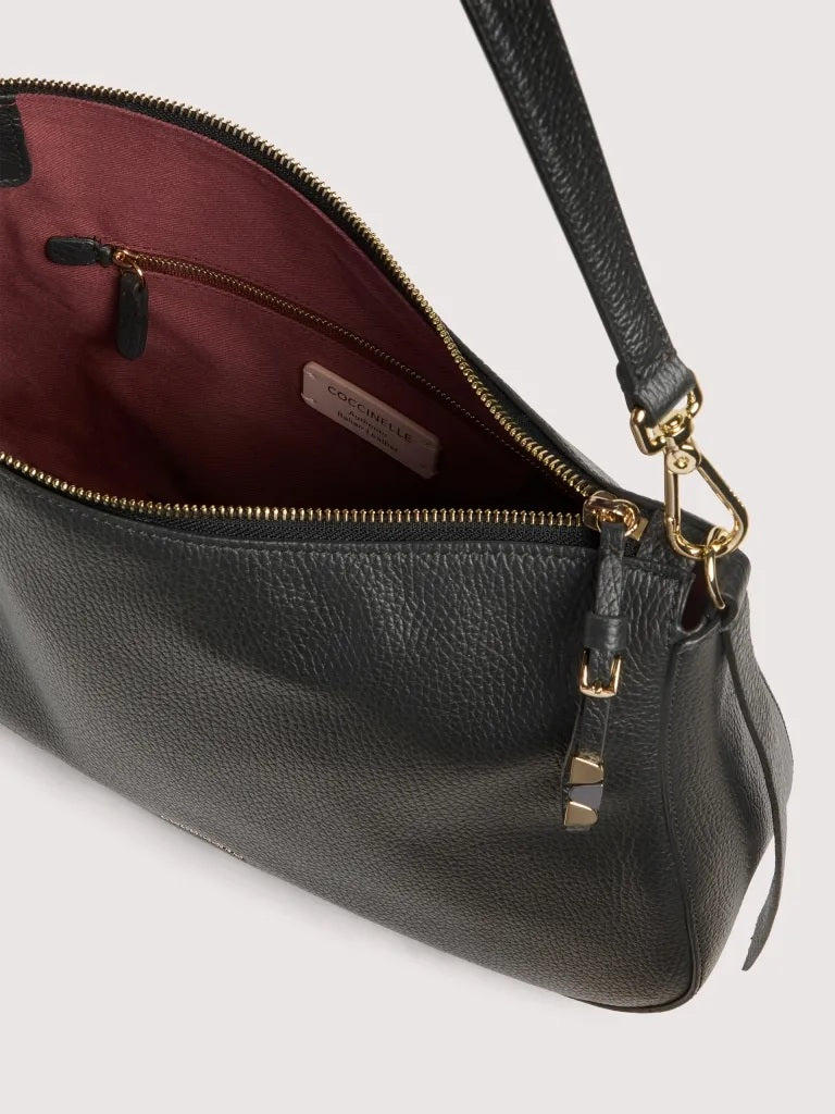 Borsa a spalla Nory Medium in pelle Coccinelle
