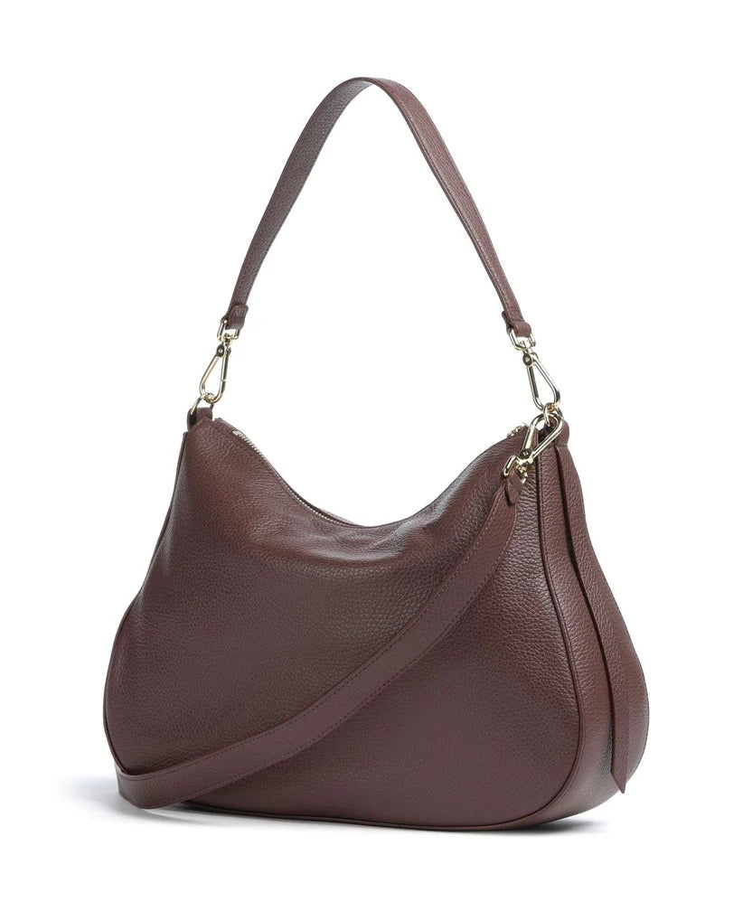 Borsa a spalla Nory Medium in pelle Coccinelle