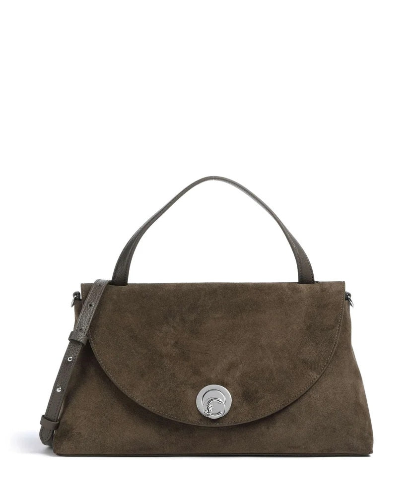 Borsa a mano Nikla Suede Large Coccinelle