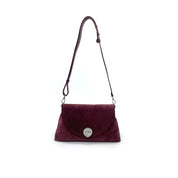 Coccinelle Nikla Medium Suede Shoulder Bag