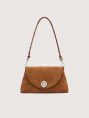 Coccinelle Nikla Medium Suede Shoulder Bag