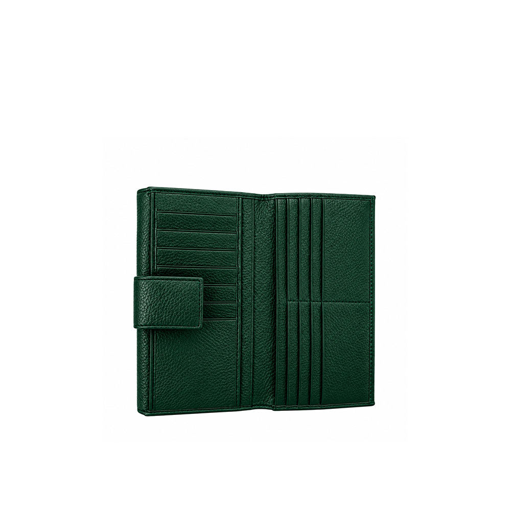 Metallic Soft wallet in Coccinelle leather