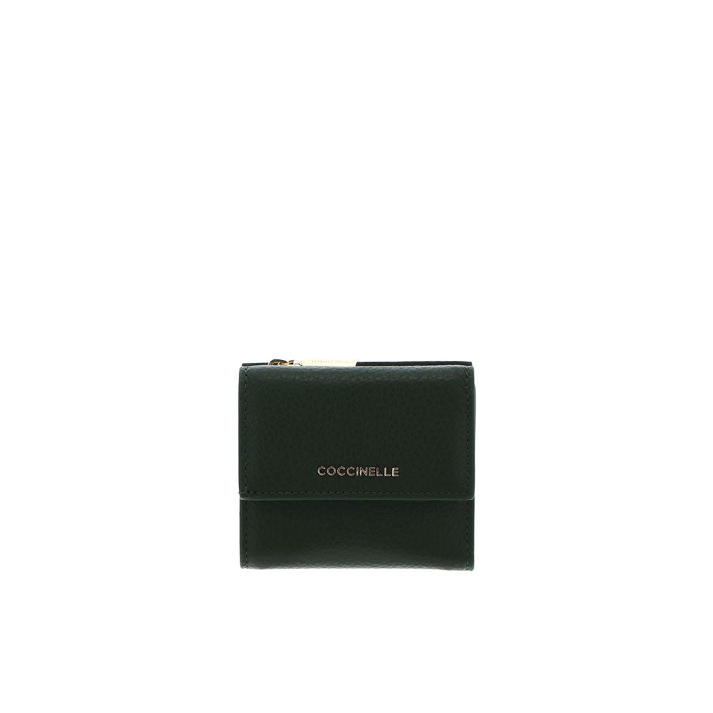 Coccinelle Metallic Soft Small Leather Wallet