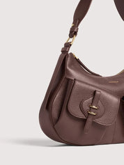 Borsa a spalla Mavery Pocket Medium in pelle Coccinelle