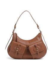 Borsa a spalla Mavery Pocket Medium in pelle Coccinelle