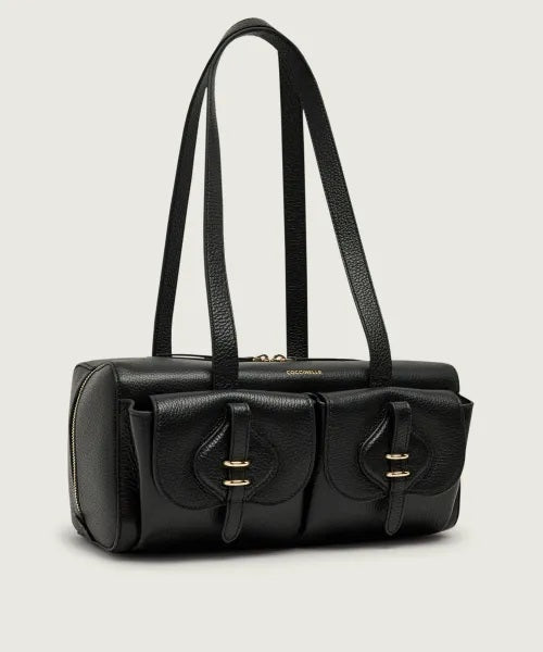 Borsa a spalla Mavery Pocket in pelle Coccinelle