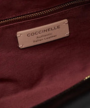 Borsa a spalla Mavery Pocket in pelle Coccinelle