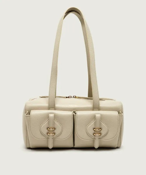 Borsa a spalla Mavery Pocket in pelle Coccinelle