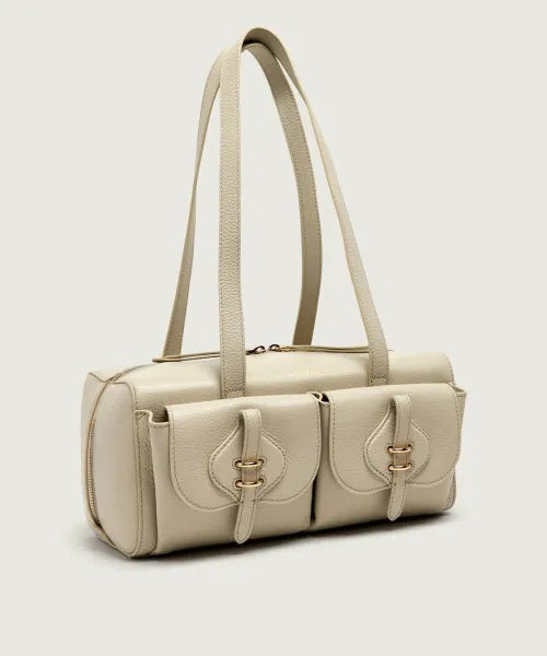 Borsa a spalla Mavery Pocket in pelle Coccinelle