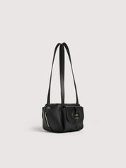 Coccinelle Mavery Pocket Small leather shoulder bag