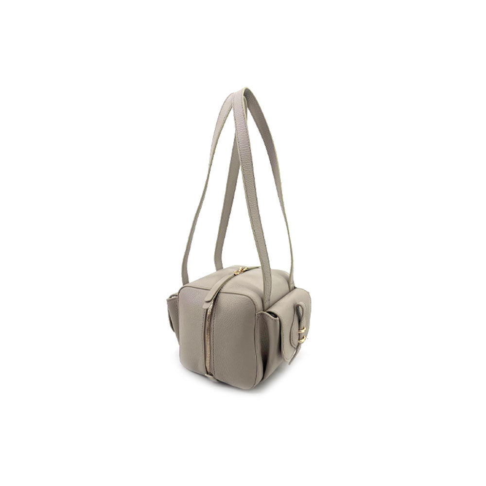 Borsa a spalla Mavery Pocket Small in pelle Coccinelle
