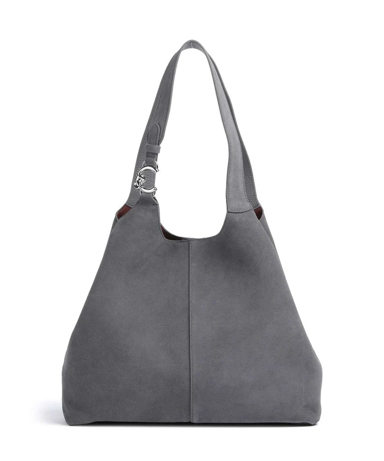 Borsa a spalla C-Easy Suede Large Coccinelle