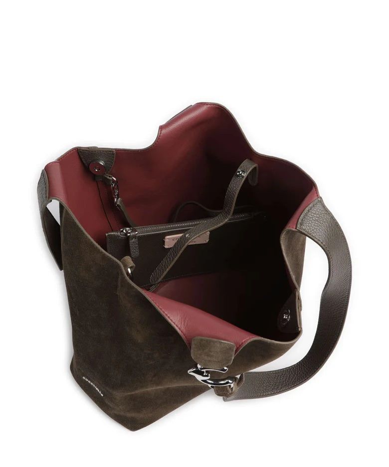 Shopper C-easy suede Coccinelle