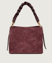Borsa a spalla Boheme Check Embroidery in pelle Coccinelle