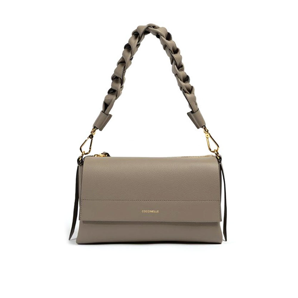 Coccinelle Boheme leather shoulder bag