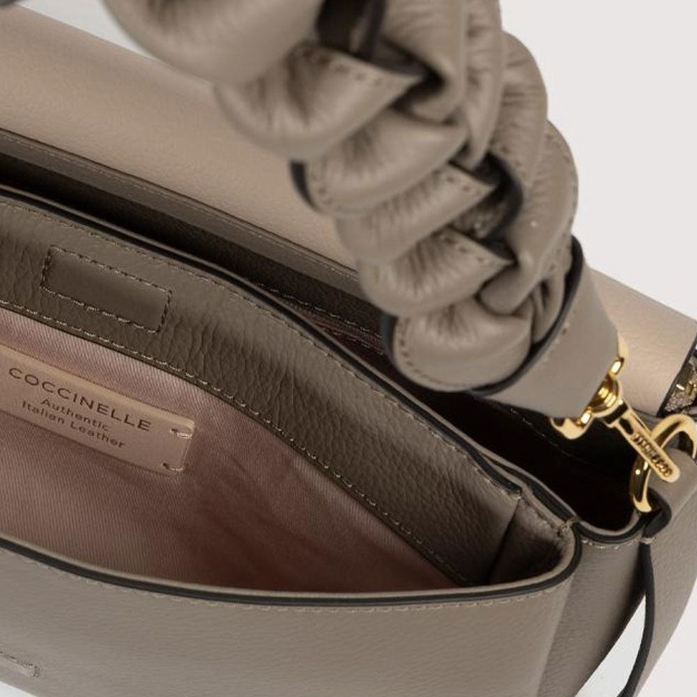 Coccinelle Boheme leather shoulder bag